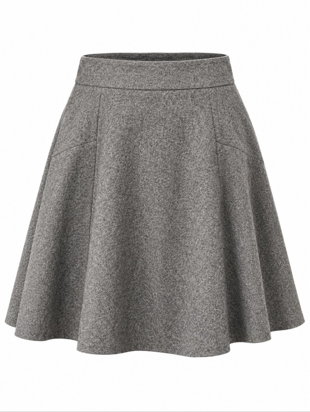 Banana Republic Gray Wool A-Line Skirt Size 14